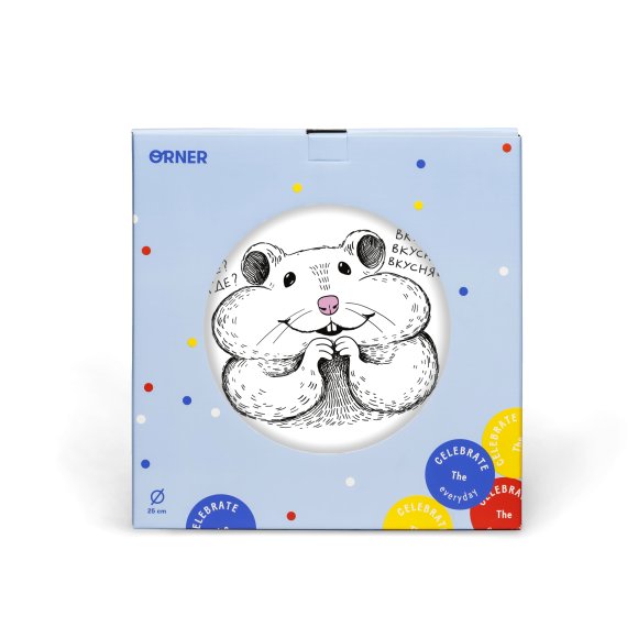 Hamster Plate: Photo