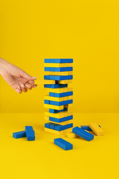 Дженга «Небоскреб» Патриотический: Фото