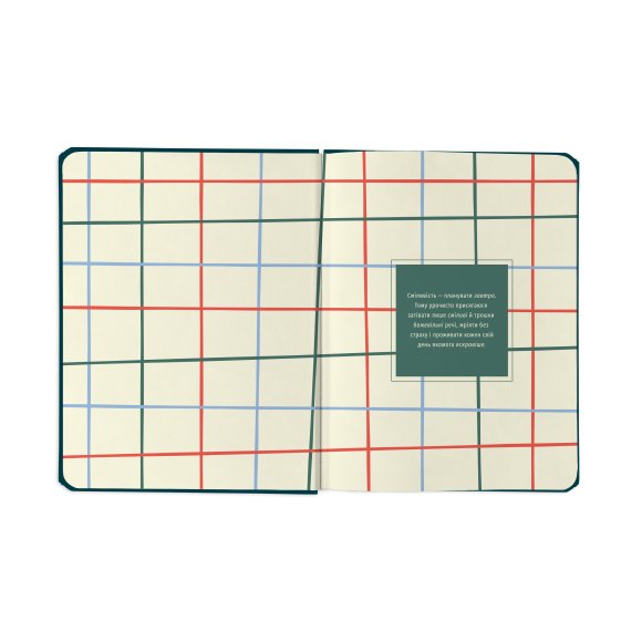 Planner I HAVE A PLAN green: Photo