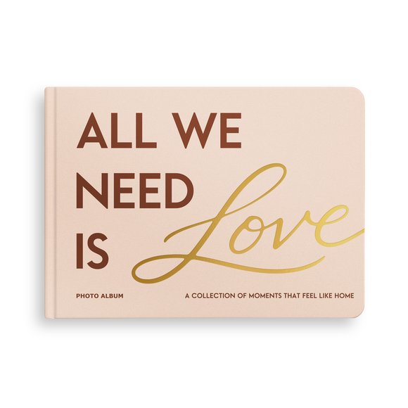Фотоальбом A4 «All we need is love» бежевый: Фото