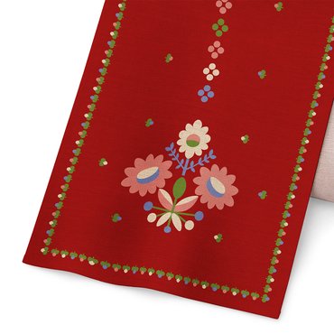 Runner Festive red: photo 2 - ORNER