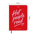 Дневник читательский «Hot people read» красный: Фото 3