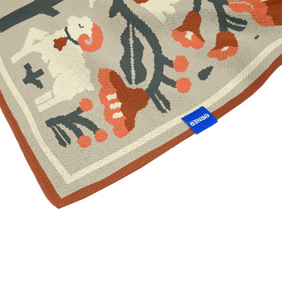 Blanket "Eternal Tree of Life" light: Photo