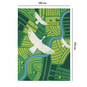 Плед «Українські поля»: Фото - ORNER