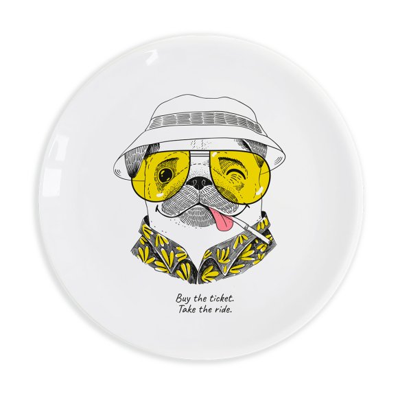 Тарелка «Хантер Томпсон»: Фото