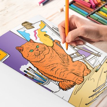 Раскраска «Фантастическая Раскраска»: Фото - ORNER