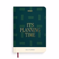 Daily planner "It’s planning time" green