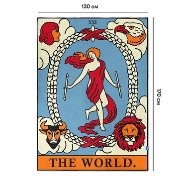 Blanket WORLD 130х170 cm: photo 2 - ORNER