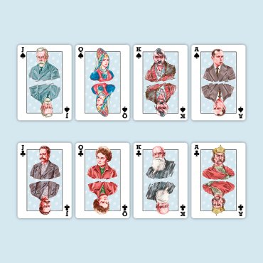 Игральные карты «Выдающиеся личности»: Фото - ORNER