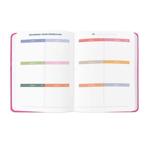 Планер «I HAVE NO PLAN AT ALL» розовый: Фото