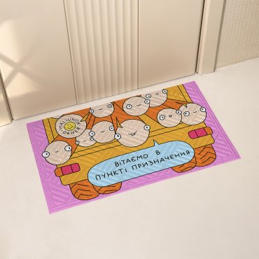 Door carpet ORNER x Maliunok Destination: photo - ORNER