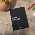 Think Different plaid notebook black: Photo 5
