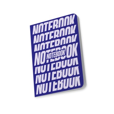 Блокнот в точку «NOTEBOOK» синий: Фото - ORNER
