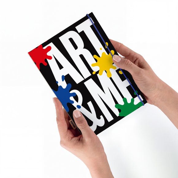 Скетчбук «ART & ME» черный: Фото