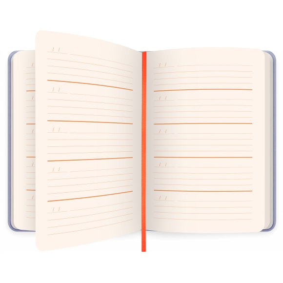 Дневник на 3 года «One line a day» голубой: Фото