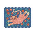 Embroidery kit "Cat among flowers": Photo