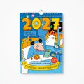Настінний календар-планер на 2027 рік ORNER × MALIUNOK «Планую та не панікую»: Фото