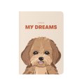 Plaid notebook "The Maltipoo Dreams": Photo