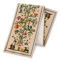 Runner "Tree of Life" beige: Photo
