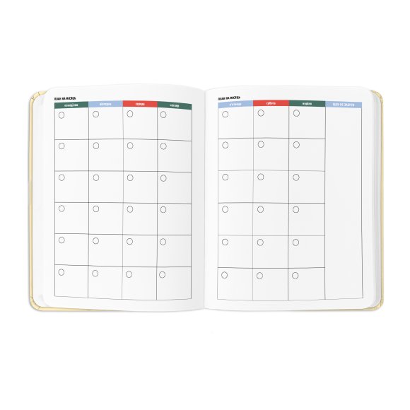 Планер «I HAVE A BRAVE PLAN»: Фото