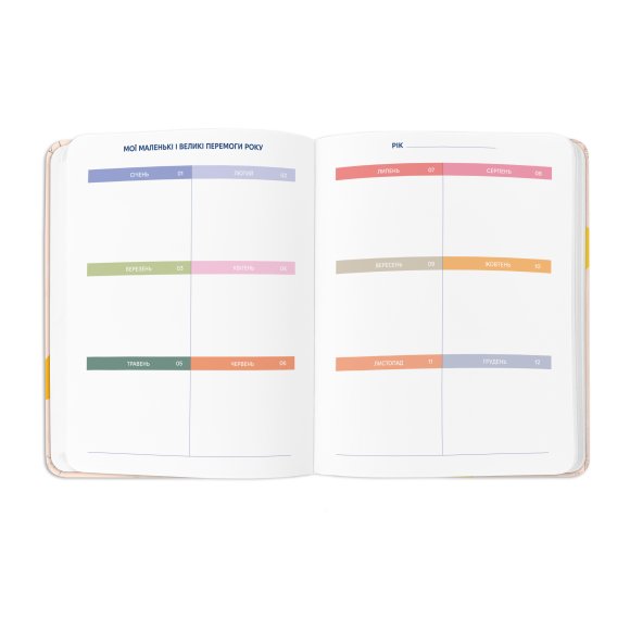 Планер «I HAVE А BLOOMY PLAN» барвистий: Фото