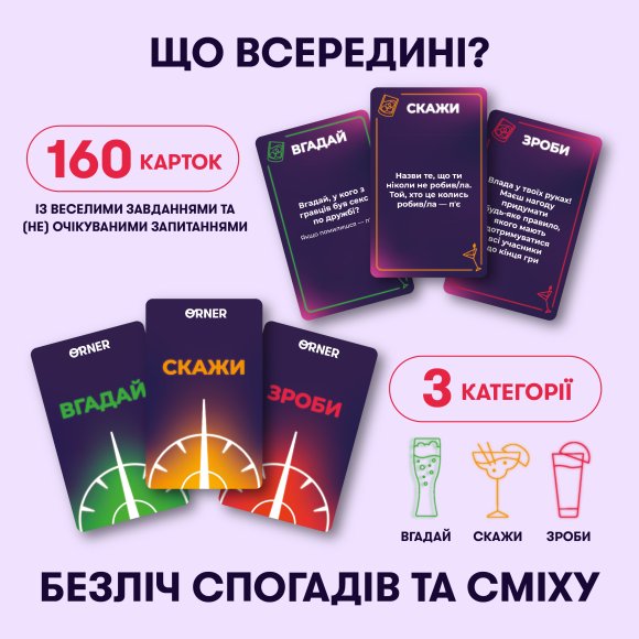 Гра для компанії «Оберти»: Фото