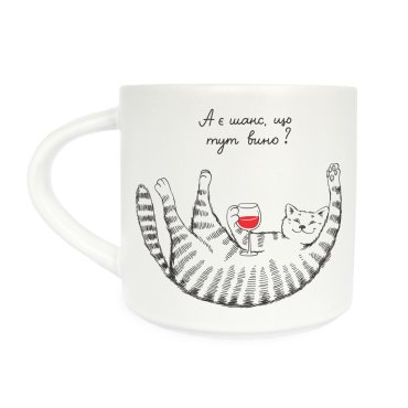 Чашка «Кот выходного дня»: фото - ORNER