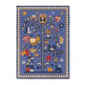 Set of blankets "Tree of Life" beige and "Tree of Life" blue: Photo 8
