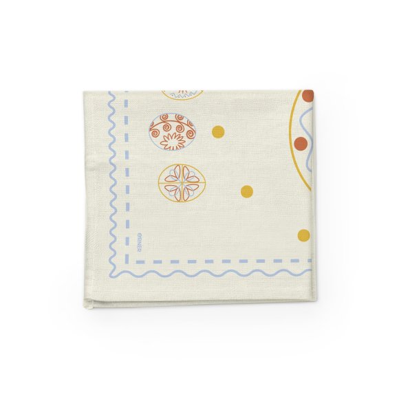 Towel "Easter Moments" light blue 40x70: Photo
