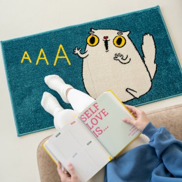 Ковер «Кот» 60x100: Фото - ORNER