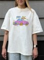Oversized T-shirt ORNER x Maliunok "I’ll Figure It Out" milky: Photo 4