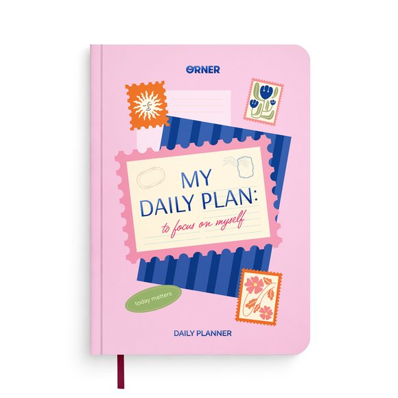 Daily planner "My plan" pink: Photo
