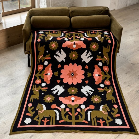 Плед «Гармонія природи» темний: Фото