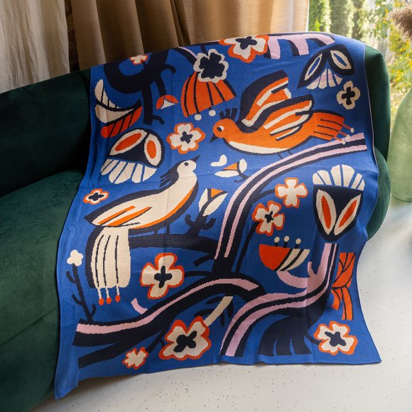 Плед «Птахи»: Фото