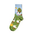 Носки «Гуси-винолюбы» зелёные: Фото 3