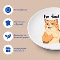Тарелка «I’m fine»: Фото 3