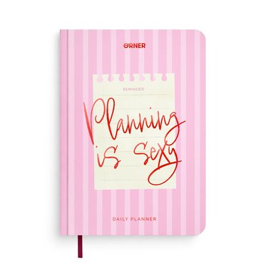 Планер-дневник «Planning is sexy» розовый: фото - ORNER
