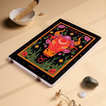 Блокнот в точку «Знак зодиака — Телец»: Фото - ORNER