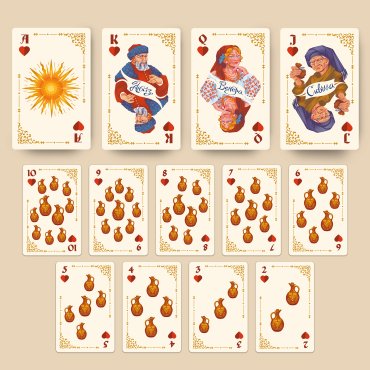 Большие игральные карты «Энеида»: Фото - ORNER