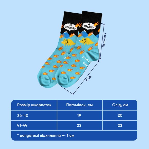 Set of socks ORNER x Maliunok "Such a character": Photo