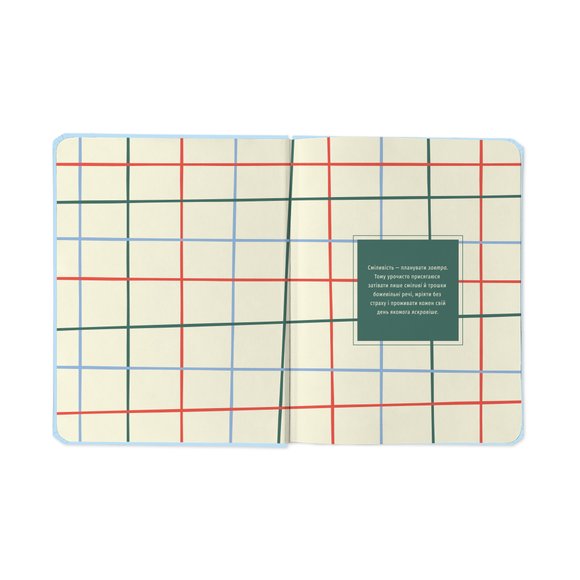 Planner I HAVE A BRAVE PLAN patriotic blue: Photo