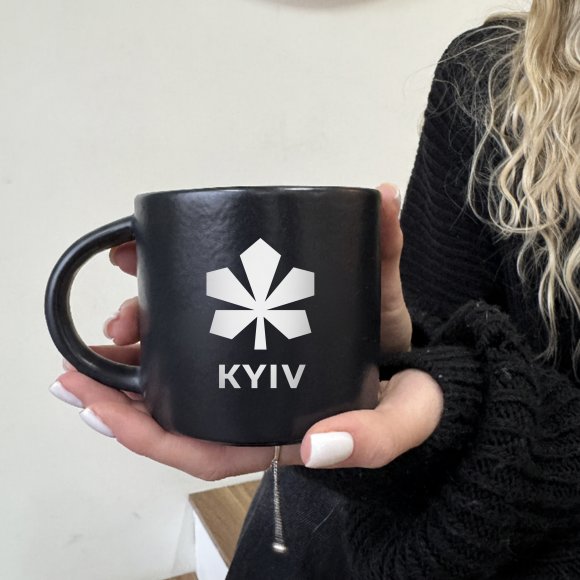 Чашка «Киев» черная: Фото
