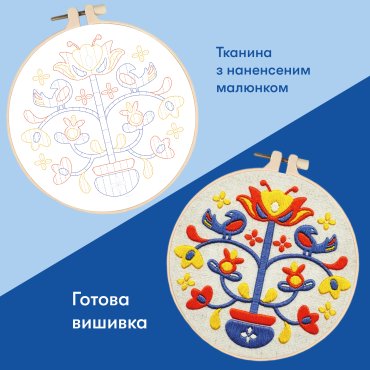 Набор для вышивания Ø160 мм «Дерево жизни»: Фото - ORNER