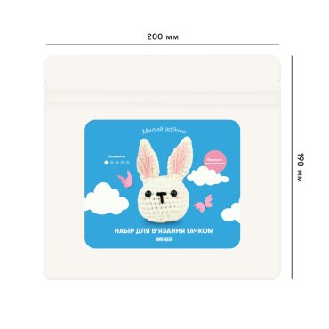 Набор для вязания крючком «Зайчик»: Фото - ORNER