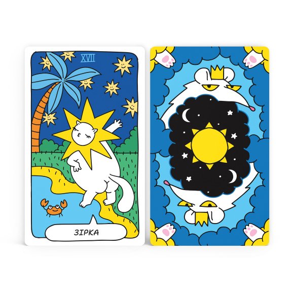 Tarot cards "Cat tarot": Photo