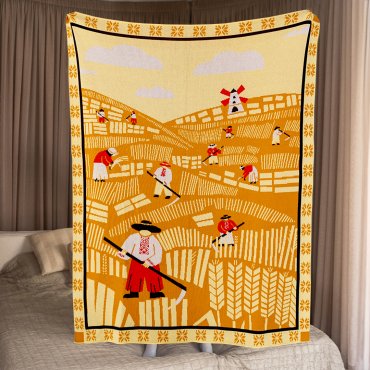 Плед «Косари»: фото - ORNER