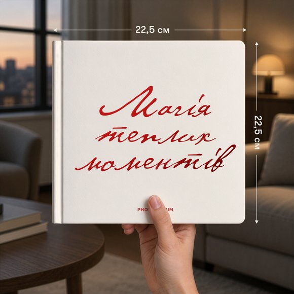 Photo album "The magic of warm moments" light: Photo