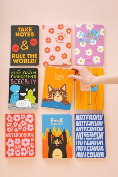 Блокнот в точку «Take notes»: Фото