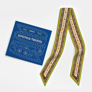 Платок твилли «Киев»: Фото - ORNER