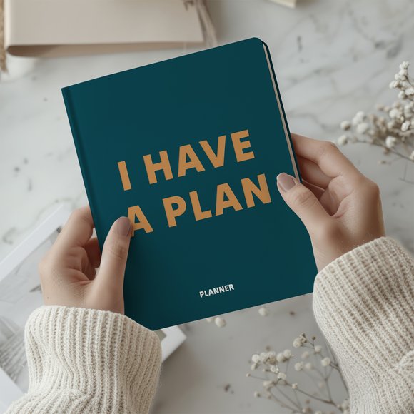 Планер «I HAVE A PLAN» зелений: Фото